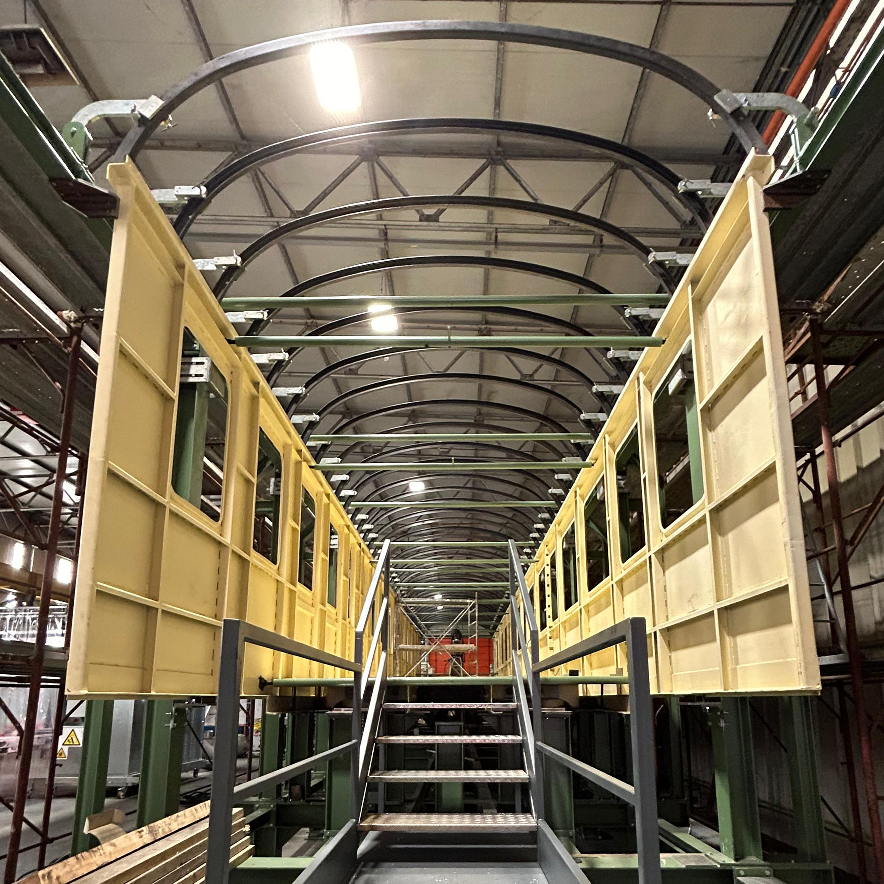Historic train restoration